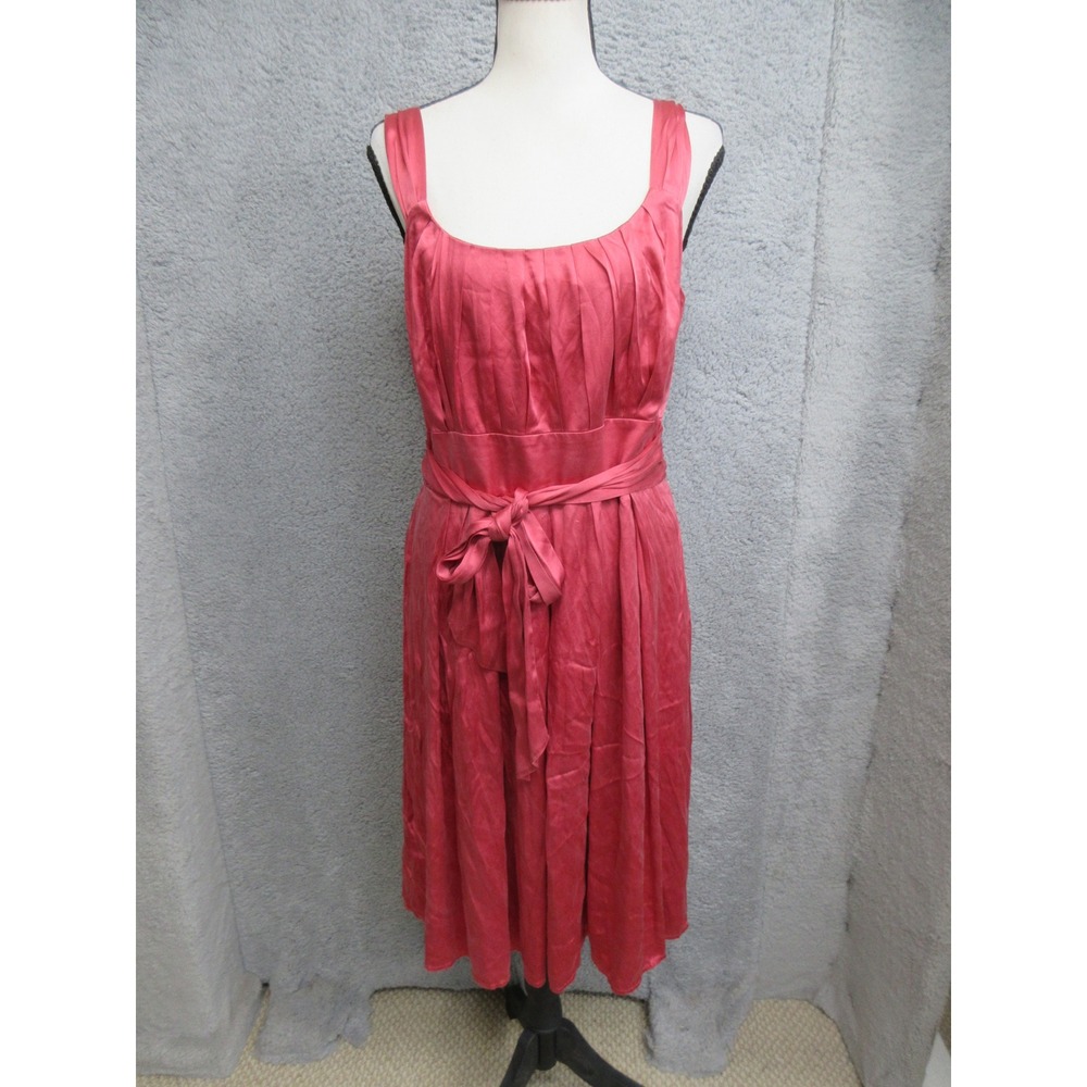 Suzi Chin Silk Dress Women 14 Pink Quiet Luxury Romantic Coquette Elegant Design